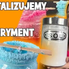 Eksperyment z wodą i solą: Jak stworzyć piękne kryształy w domu