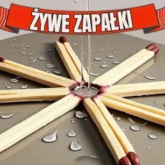Eksperyment z zapałkami: zaskakujące efekty ciśnienia i kapilary
