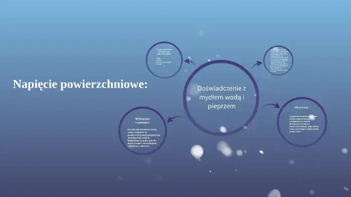 Zdjęcie Eksperyment z wodą i pieprzem: Zaskakujące zjawisko napięcia powierzchniowego